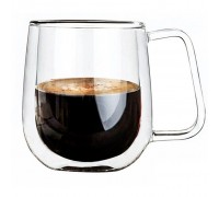 Кружка 250ml двойное стекло S05B