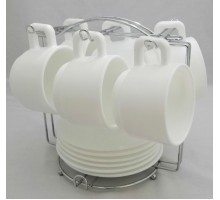 Чайный набор 6+6 стеклокерамика мод 23-9-29(200ml)