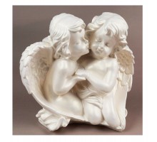 Ангел пара с крыльями 26.5cm перламутр 