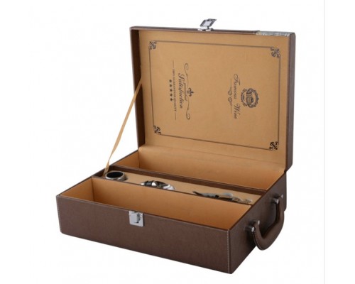 Подарочный набор для 2 бутылок мод PU03