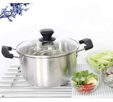 Кастрюля нерж 3.0l мод  TG-04200