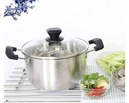 Кастрюля нерж 3.0l мод  TG-04200