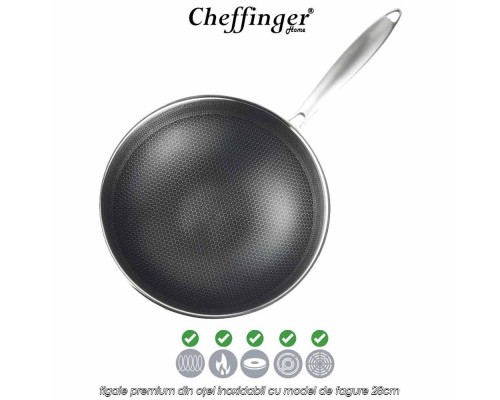 сковорода 32см с тефлон покрытием 