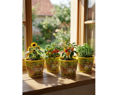 Кашпо 12,5х12,5х10,5 