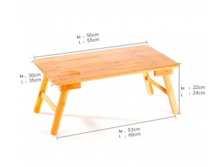 Этот бамбуковый столик — идеальное сочетание уюта и функциональности