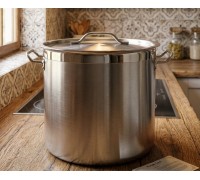 Профессиональная кастрюля  из нержавеющей стали 25l  Grunberg GR2725 