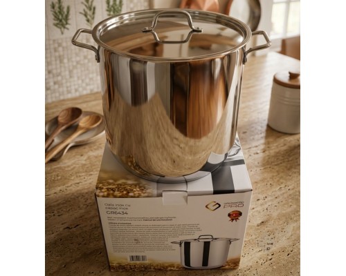 Кастрюля нерж  30l Grunberg 