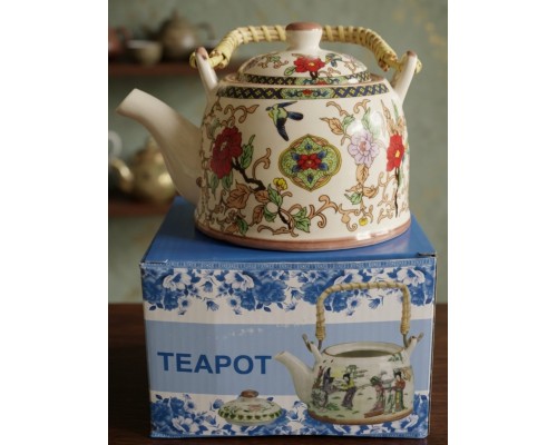 чайник заварочный керамика 600ml  мод 6618