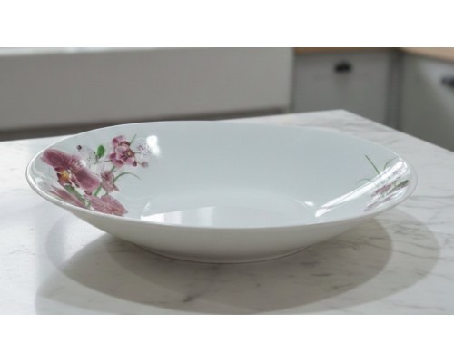 Тарелка 230 глубокая квадрат мод 8503