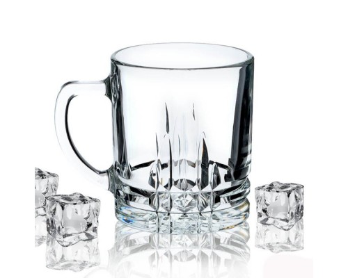 Кружка стеклянная 280 ml мод 18c2028 Кружка стеклянная 280 ml мод 18c2028