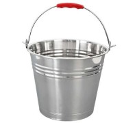 Ведро нерж c крышкой  7л 