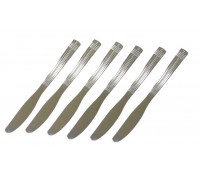  Нож столовый набор 6ед мод 017