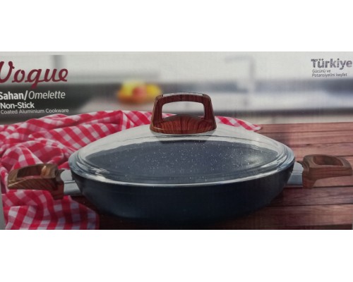 Сковорода Bonera Vogue Гранит 22x5,5  см Omelette 1.4l